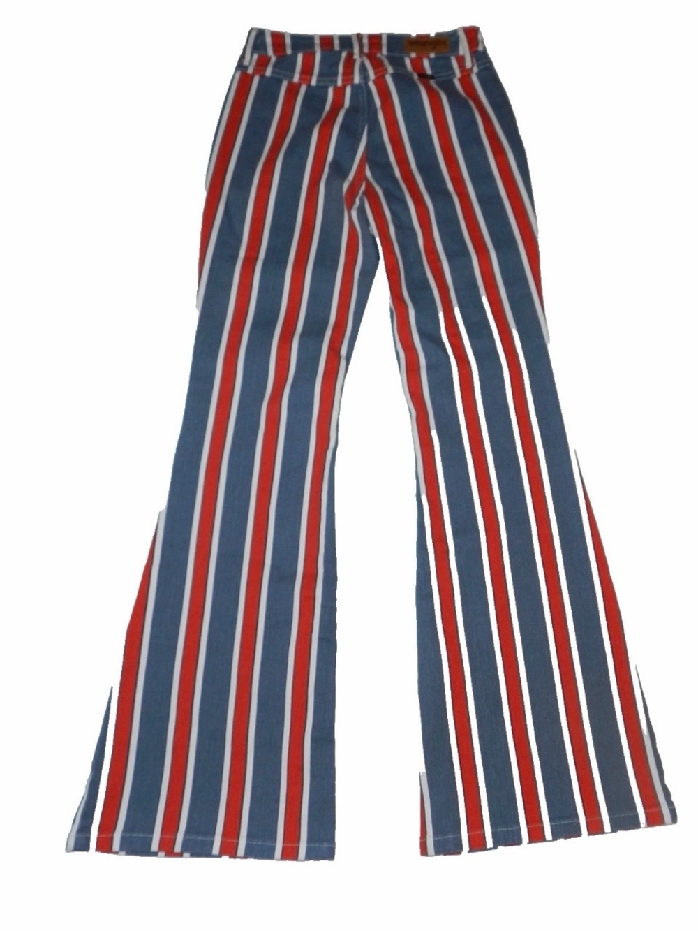 Wrangler Red, Navy & White Striped Jeans - Picture 2 of 10